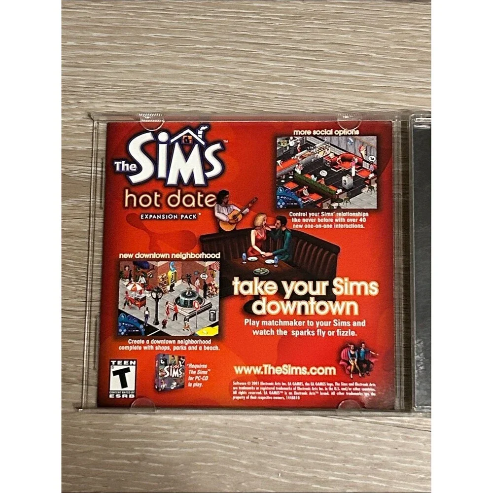 The Sims Vacation Expansion Pack - Bright Orange PC Game 2002